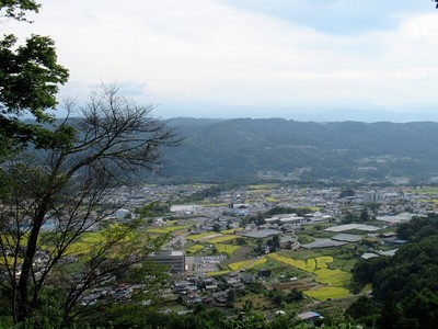 主郭からの眺望（小諸方面）