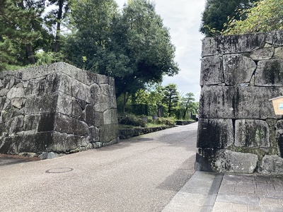 駿府城・北御門跡