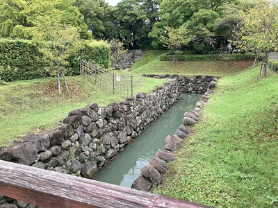 駿府城・二の丸水路