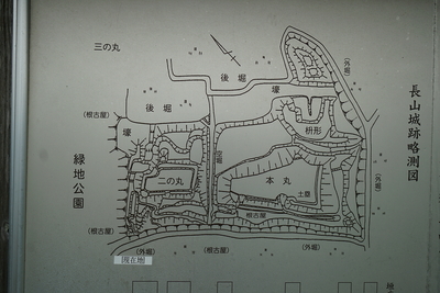 縄張り図