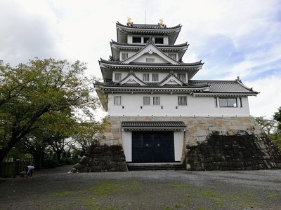 墨俣城天守(北側から)