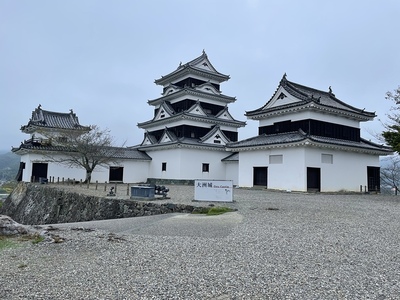 台所櫓、天守、高欄櫓