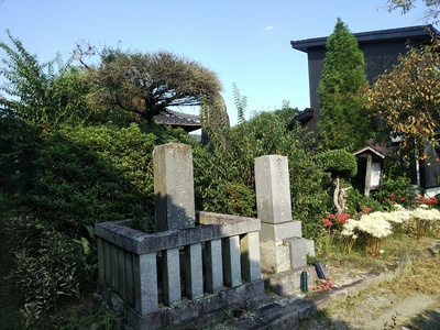 鳥居忠宗と鳥居重久の墓