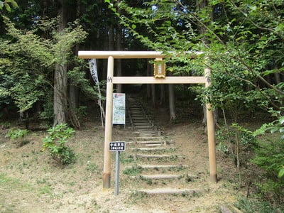 三雲城登城道