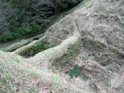 畝堀（茶臼郭南）