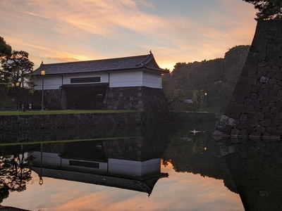 外桜田門の渡櫓門(城内から)