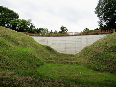 畝堀（近藤郭・蔵郭間）