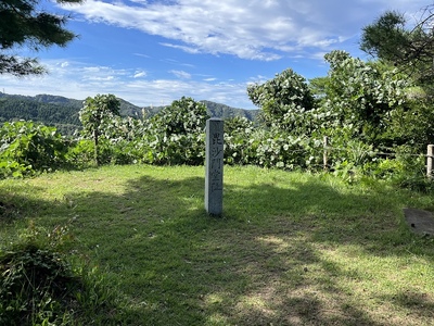 毘沙門堂阯の碑