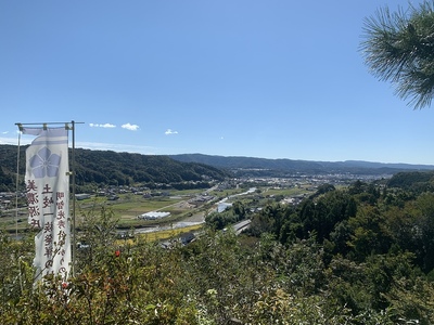 鶴ヶ城　西出丸からの眺望