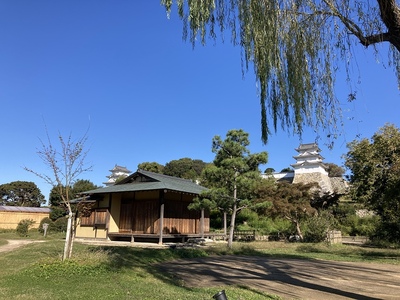 武蔵の庭園　御茶屋と両櫓