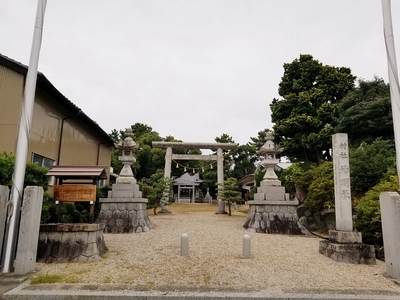 山崎神明社(城址)