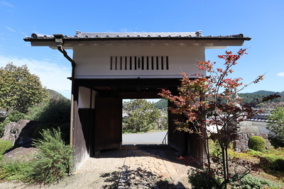 延福寺の移築城門(内側)