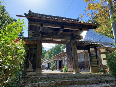 桂林寺の移築城門