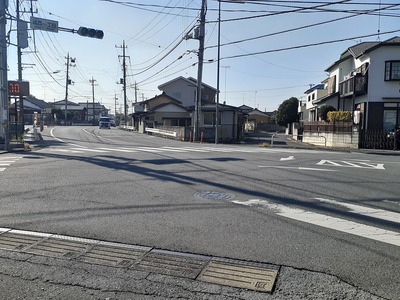 堀の痕跡