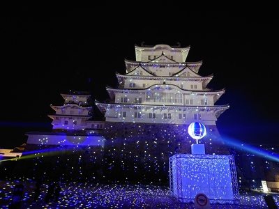 シロノヒカリ夜間公開