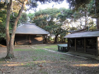 本丸跡（御礼神社）