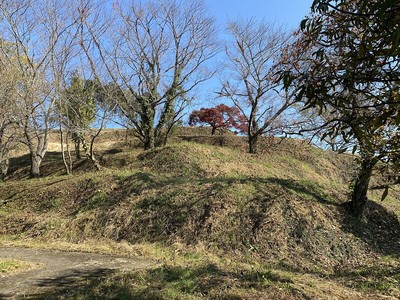 南東側出丸の段曲輪