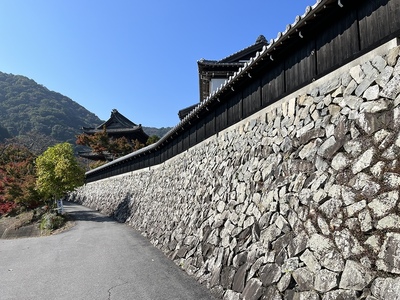 詰の城である行基寺（高須松平家菩提寺）