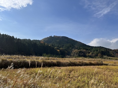 城址遠景