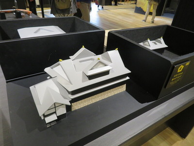 岡山城天守の模型パズル