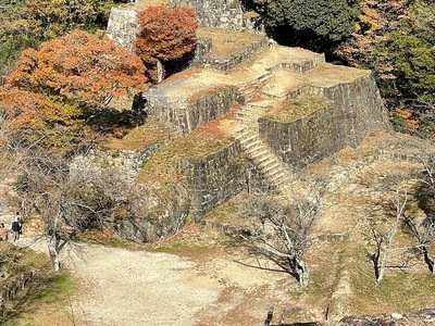 日本のマチュピチュとの呼ばれる石垣