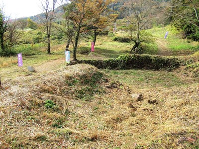 西館枡形虎口（2つめの外枡形から）