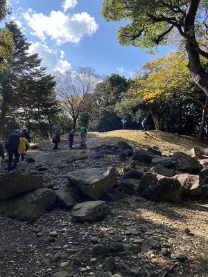 本丸と天守台