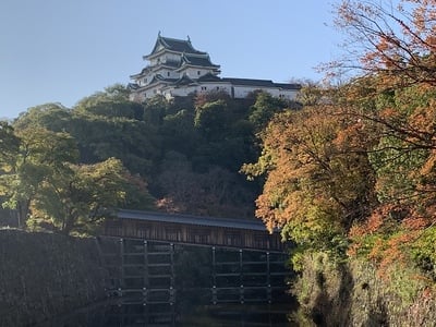 御橋廊下と天守