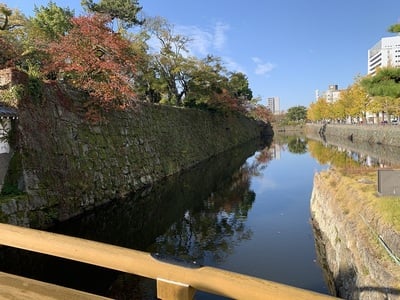 一の橋から見た北堀