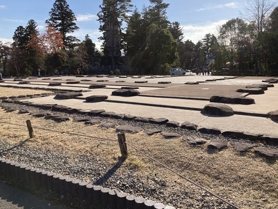 仙台城　本丸大広間跡