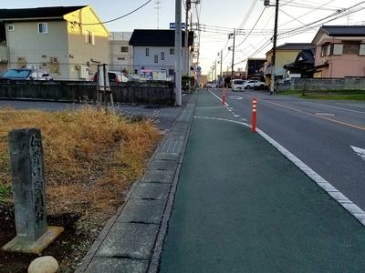 佐野口門跡石碑