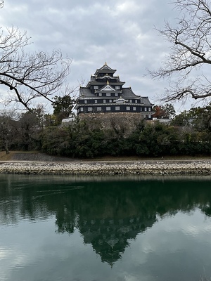 旭川からの天守