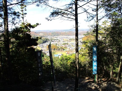 大手道からの眺望