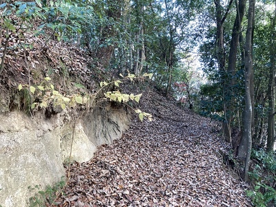 成瀬城・登城口