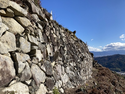 観音寺城・大石垣