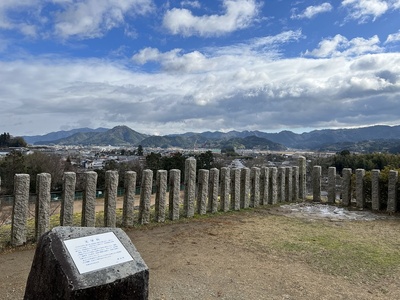 天守台から