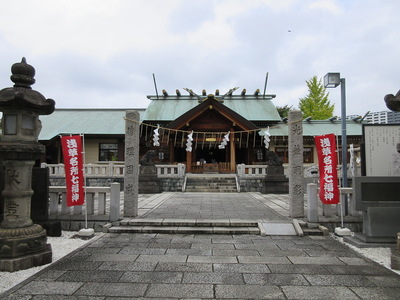 石浜神社拝殿