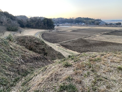 Ⅵ郭の物見台より　北西