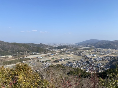 明神丸より　徳島市街