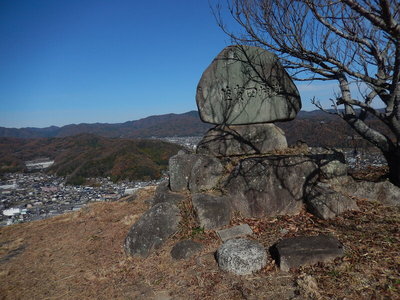 本丸跡からの景色