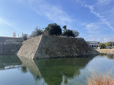 天守台北東側からの眺め