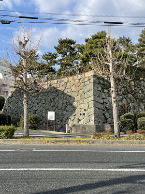 船入櫓跡の石垣