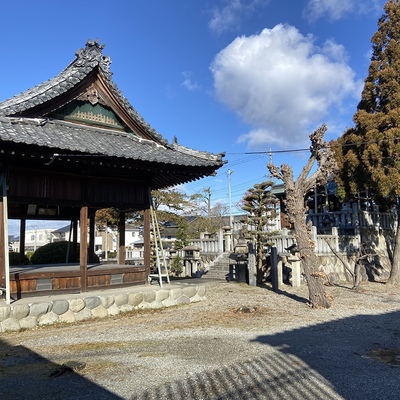 白鬚神社境内