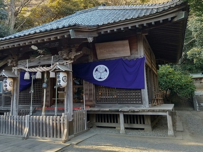 登城口の高来神社