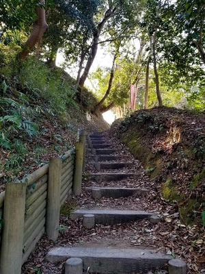 二の丸登城路