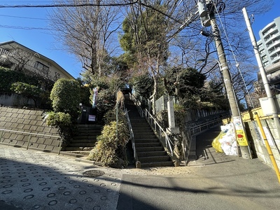 稲付城跡の静勝寺