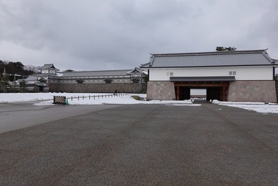 河北門、五十間長屋、橋爪門