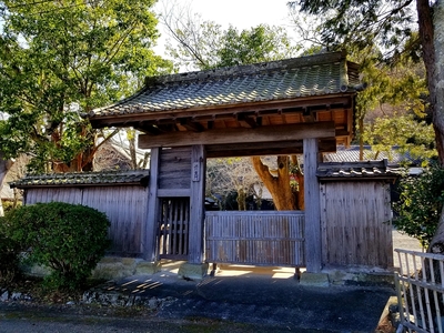 江川邸裏門