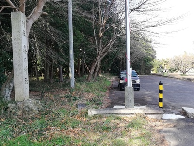 春日神社駐車スペース