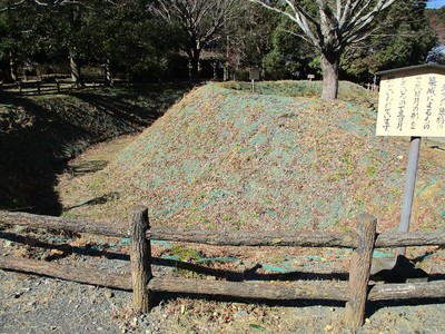 復元三日月堀と丸馬出